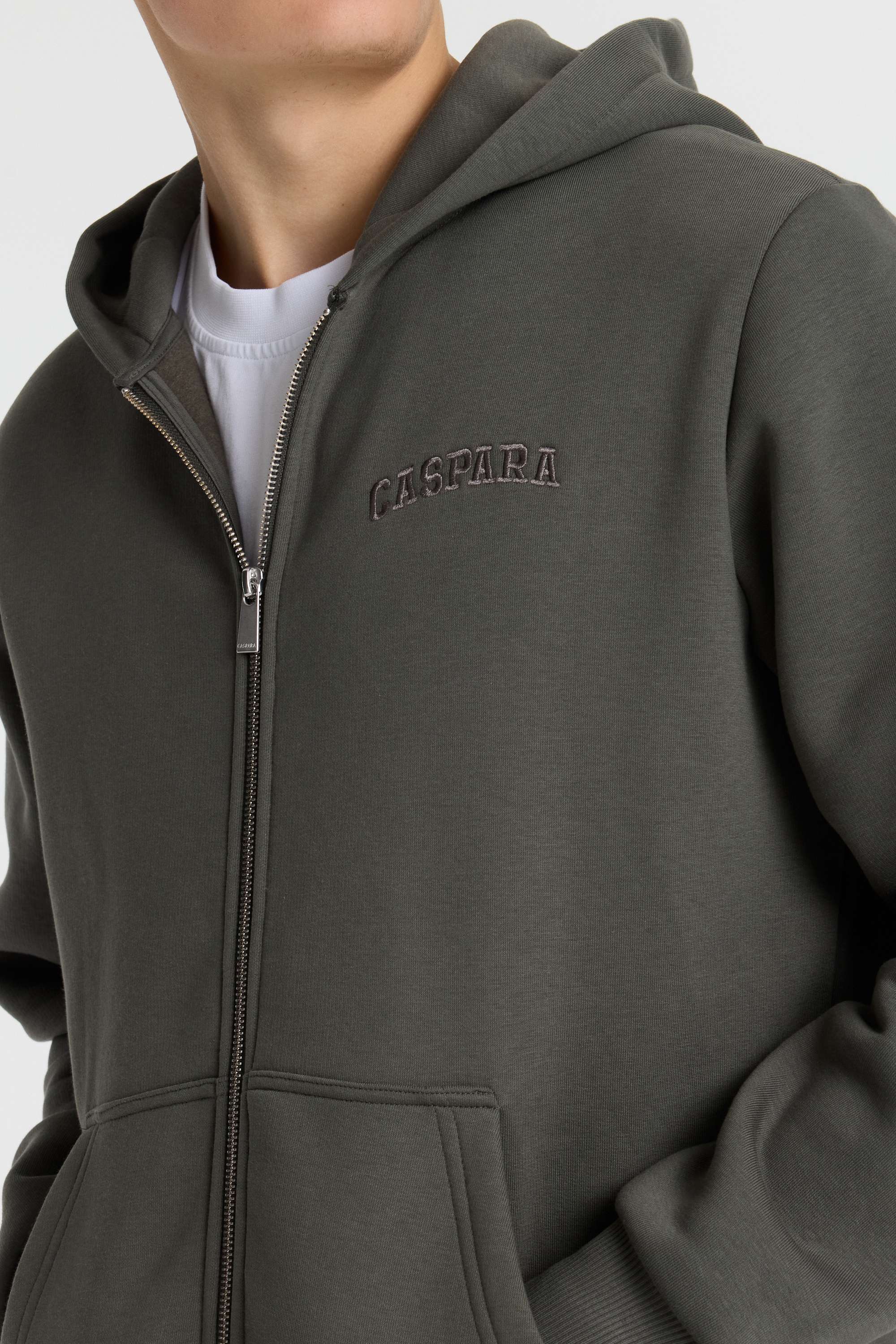 M. All-Star Zip Hoodie - Olive Green